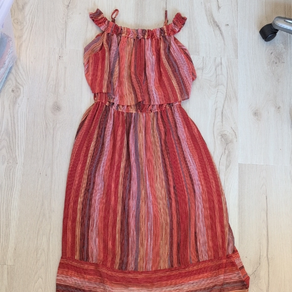 Women's Orange Summer Dress